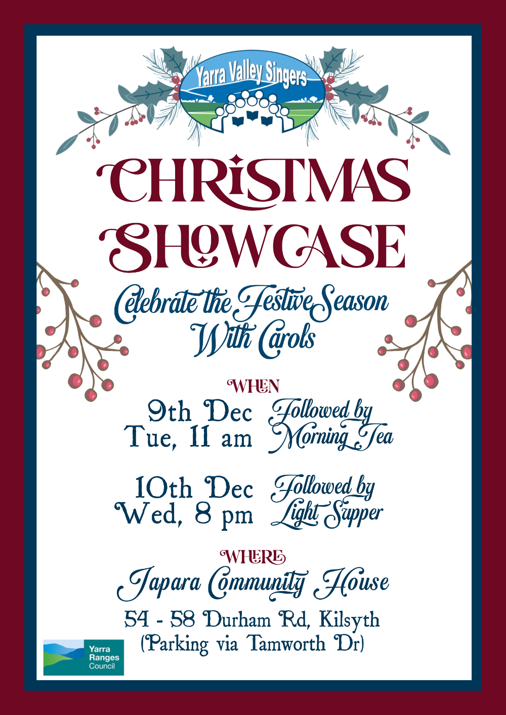 Day Choir Christmas Showcase