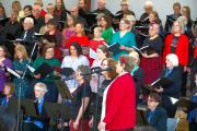 Massed Choir performing One Drop
